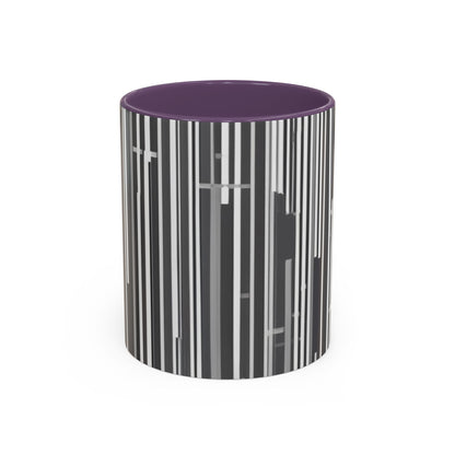boostlete-boost-mode-pattern-barcode-blueprint-0463 — Accent Mug 11/15oz