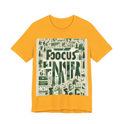 boostlete-boost-mode-type-focus-finish-banner-modern-0113 — Unisex Jersey Short Sleeve (B+C 3001)