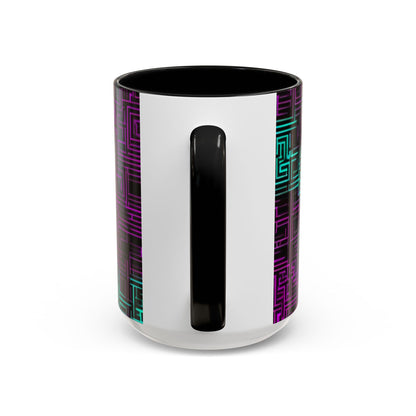 boostlete-boost-mode-pattern-plate-number-monoline-0079 — Accent Mug 11oz/15oz