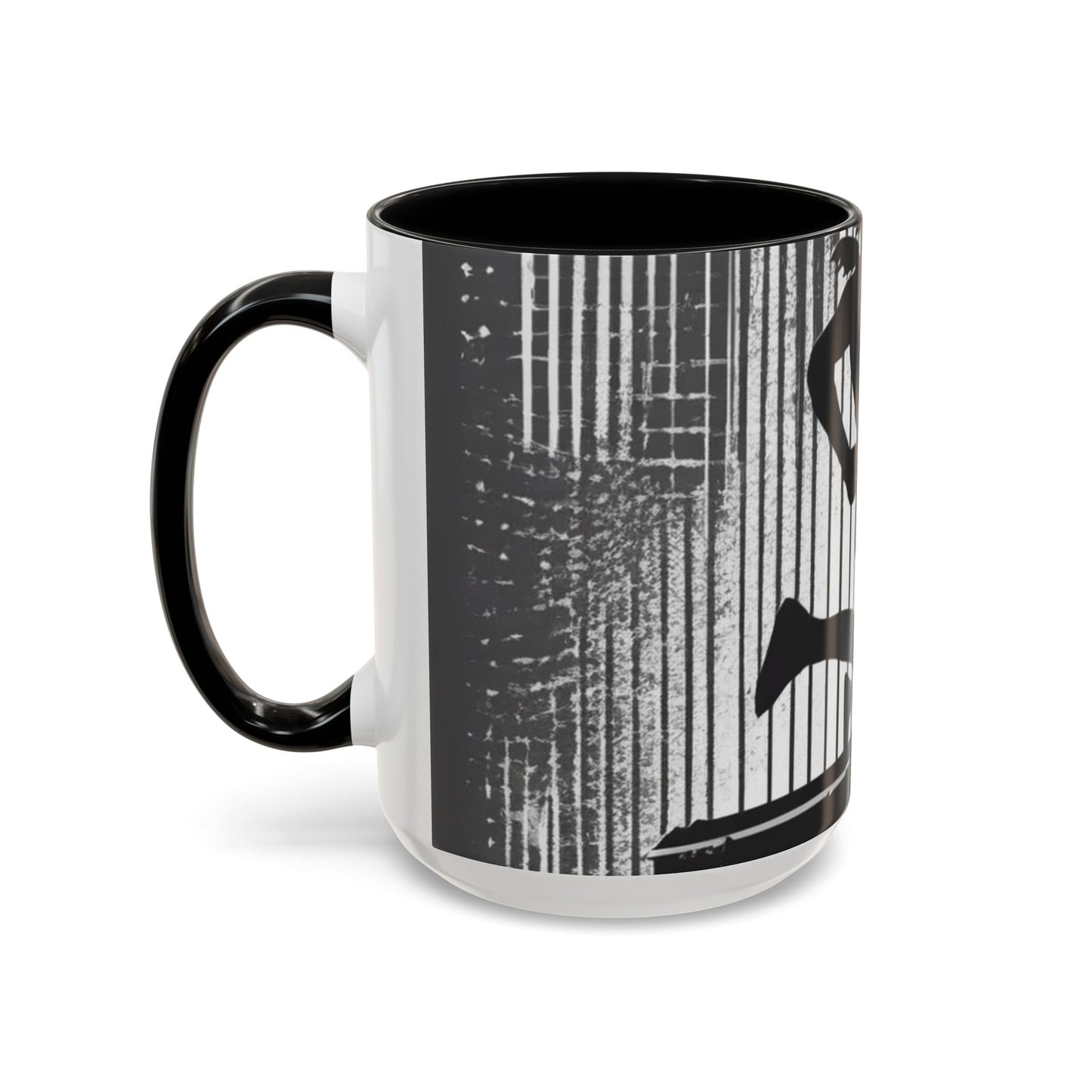 boostlete-am-crew-scene-hurdler-halftone-badge-0956 — Accent Mug 11/15oz