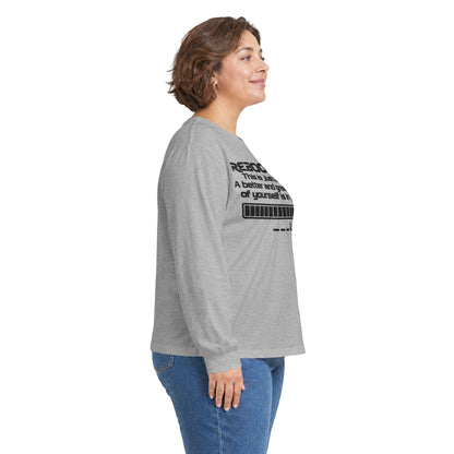 Rebooting This Is Just Temporary Long Sleeve Tee