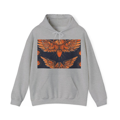 boostlete-field-day-icon-wings-soft-geometric-0298 — Unisex Heavy Blend Hooded Sweatshirt (Gildan)