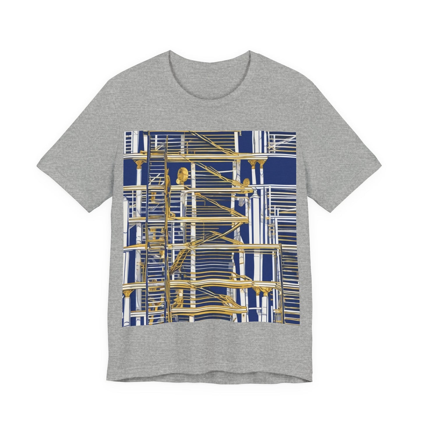 boostlete-rise-grind-icon-ladder-high-engraved-0238 — Unisex Jersey Short Sleeve (B+C 3001)