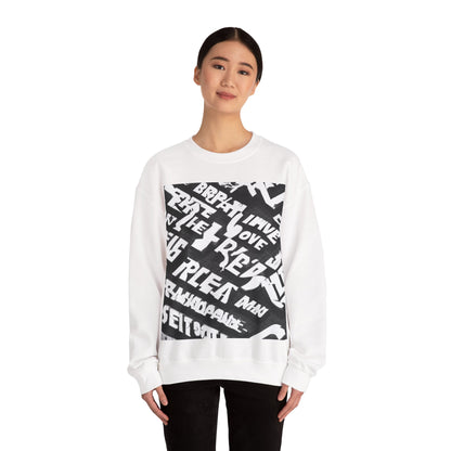 boostlete-pr-season-type-breathe-move-repeat-split-isometric-0017 — Unisex Heavy Blend Crewneck Sweatshirt (Gildan)
