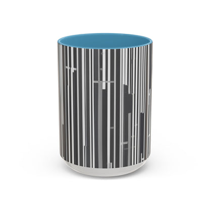 boostlete-boost-mode-pattern-barcode-blueprint-0463 — Accent Mug 11/15oz