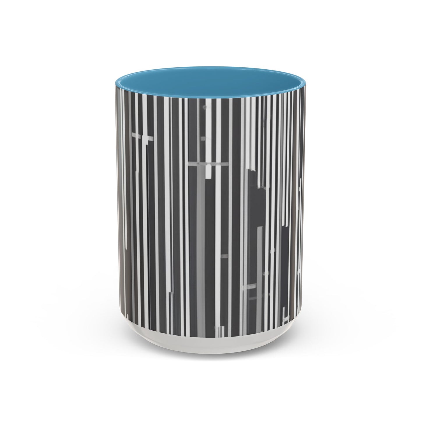 boostlete-boost-mode-pattern-barcode-blueprint-0463 — Accent Mug 11/15oz