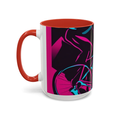 boostlete-rise-grind-scene-cyclist-outline-vector-0868 — Accent Mug 11/15oz