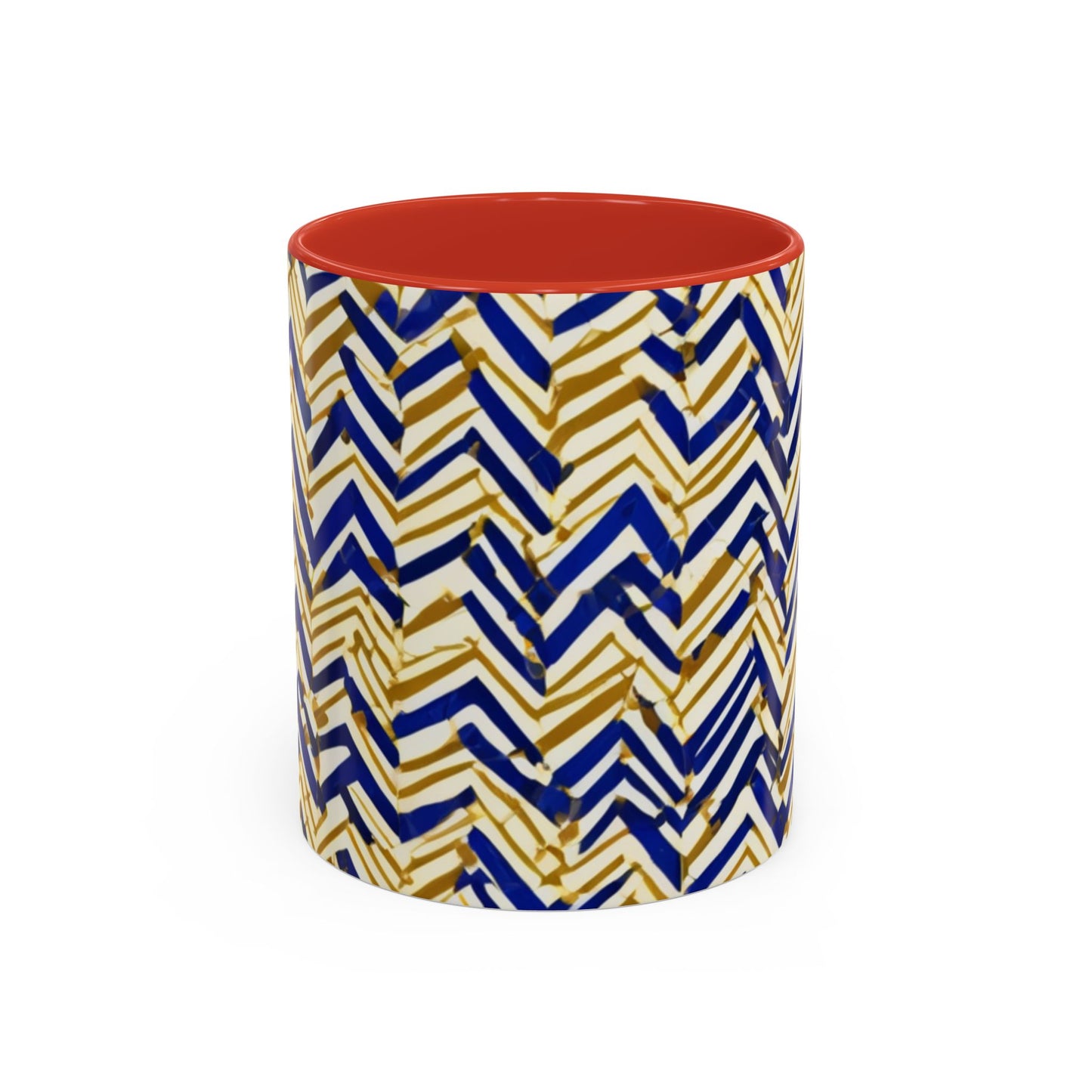 boostlete-boost-mode-pattern-ekg-line-art-0091 — Accent Mug 11oz/15oz