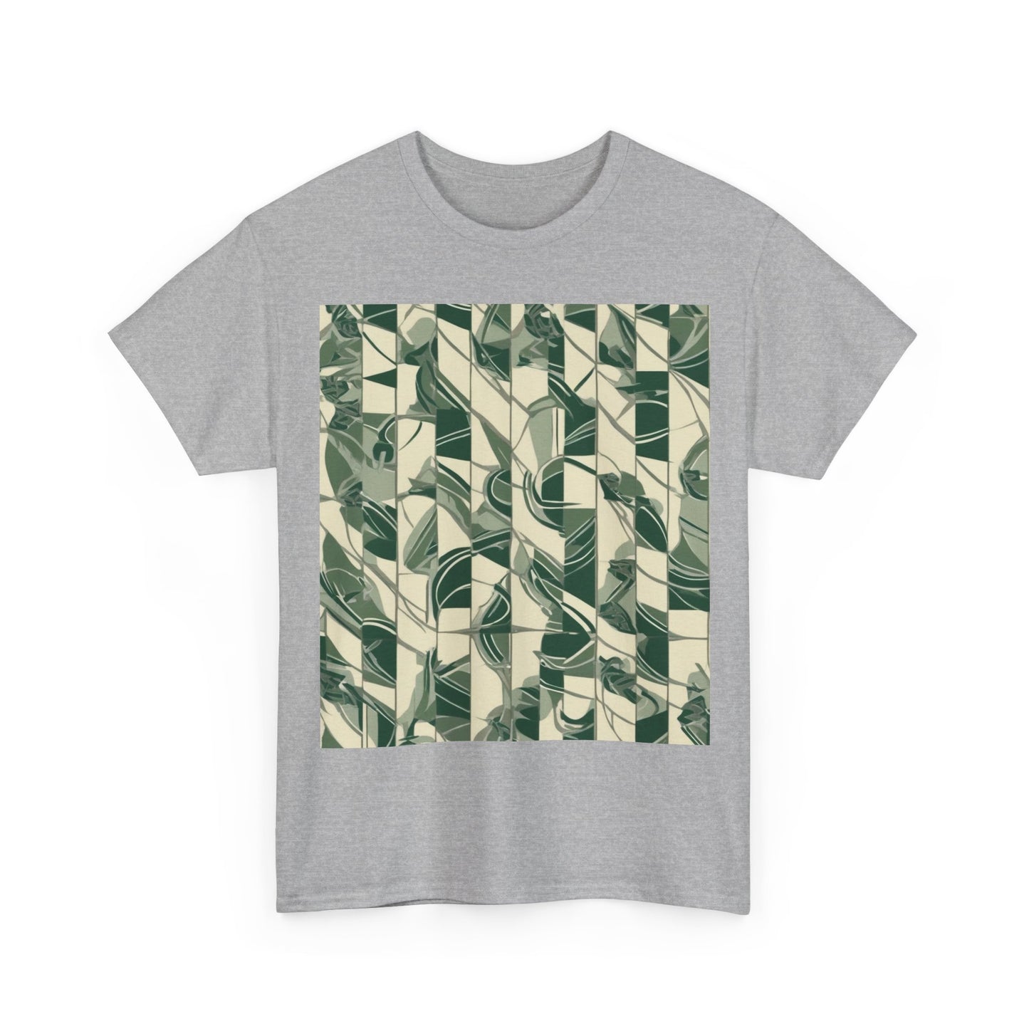 boostlete-mile-by-mile-pattern-stair-steps-athletic-0143 — Unisex Heavy Cotton Tee (Gildan 5000)