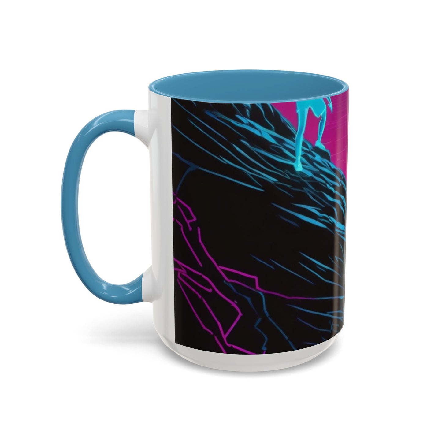 boostlete-boost-mode-scene-trail-neon-blueprint-0832 — Accent Mug 11/15oz