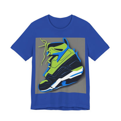 boostlete-quiet-power-icon-sneaker-duotone-paper-0066 — Unisex Jersey Short Sleeve (B+C 3001)