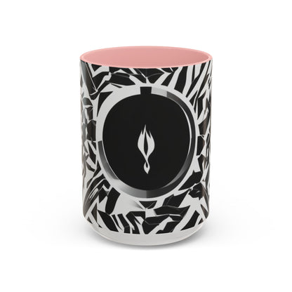 boostlete-am-crew-icon-flame-matte-geometric-0286 — Accent Mug 11oz/15oz