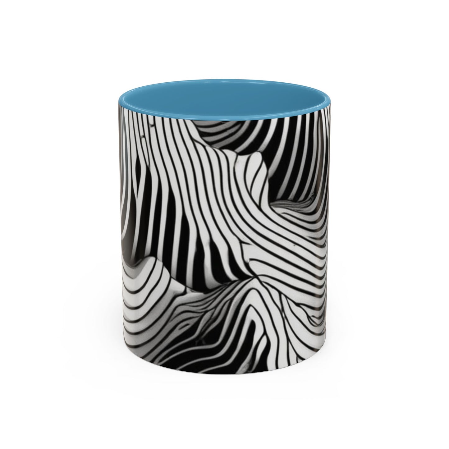 boostlete-field-day-pattern-topographic-isometric-0211 — Accent Mug 11oz/15oz