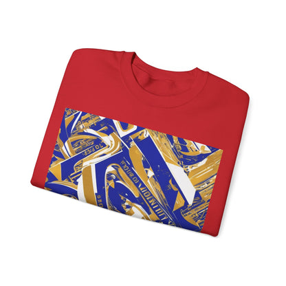 boostlete-pr-season-type-velocity-over-vanity-big-modern-0121 — Unisex Heavy Blend Crewneck Sweatshirt (Gildan)