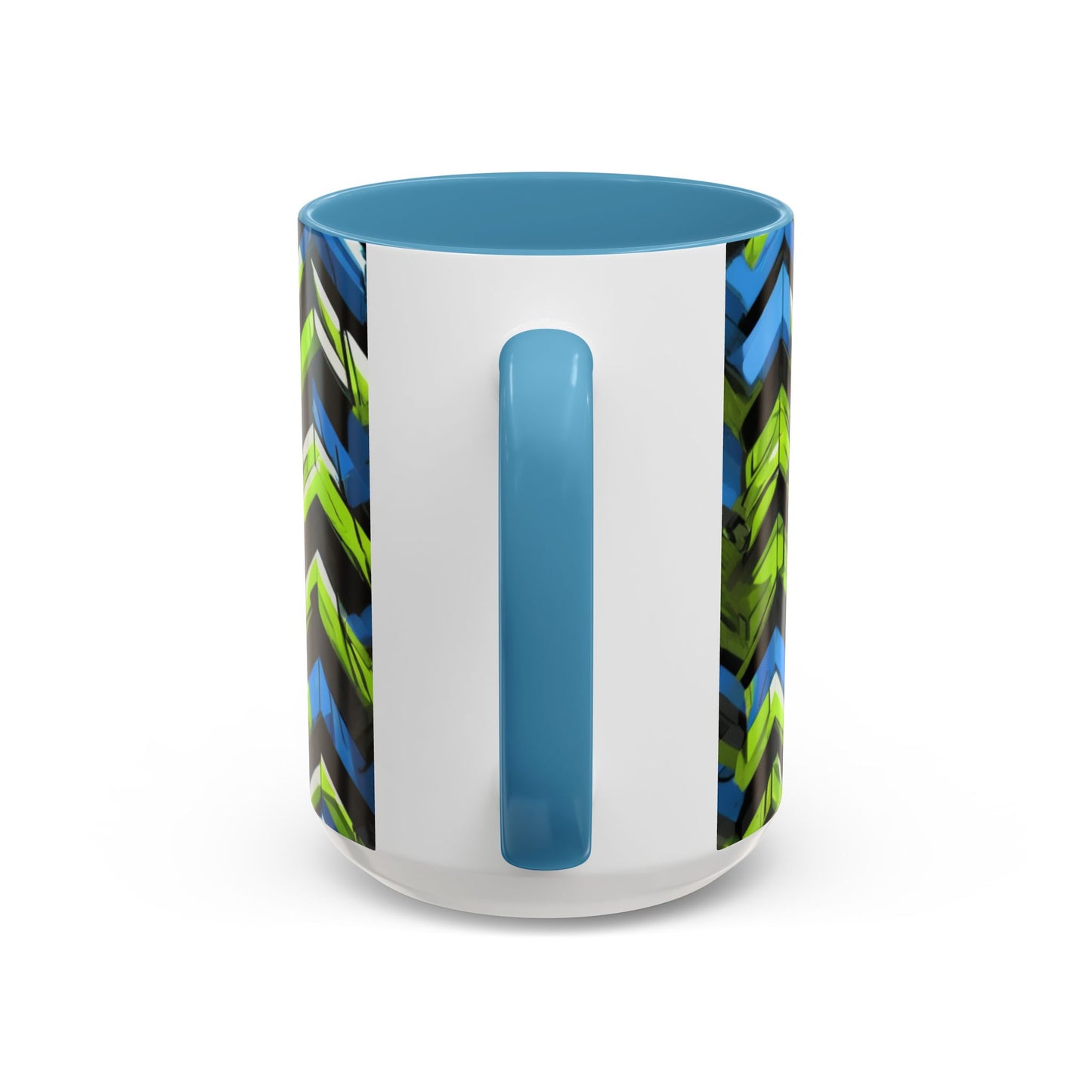 boostlete-rise-grind-pattern-chevron-isometric-0195 — Accent Mug 11oz/15oz