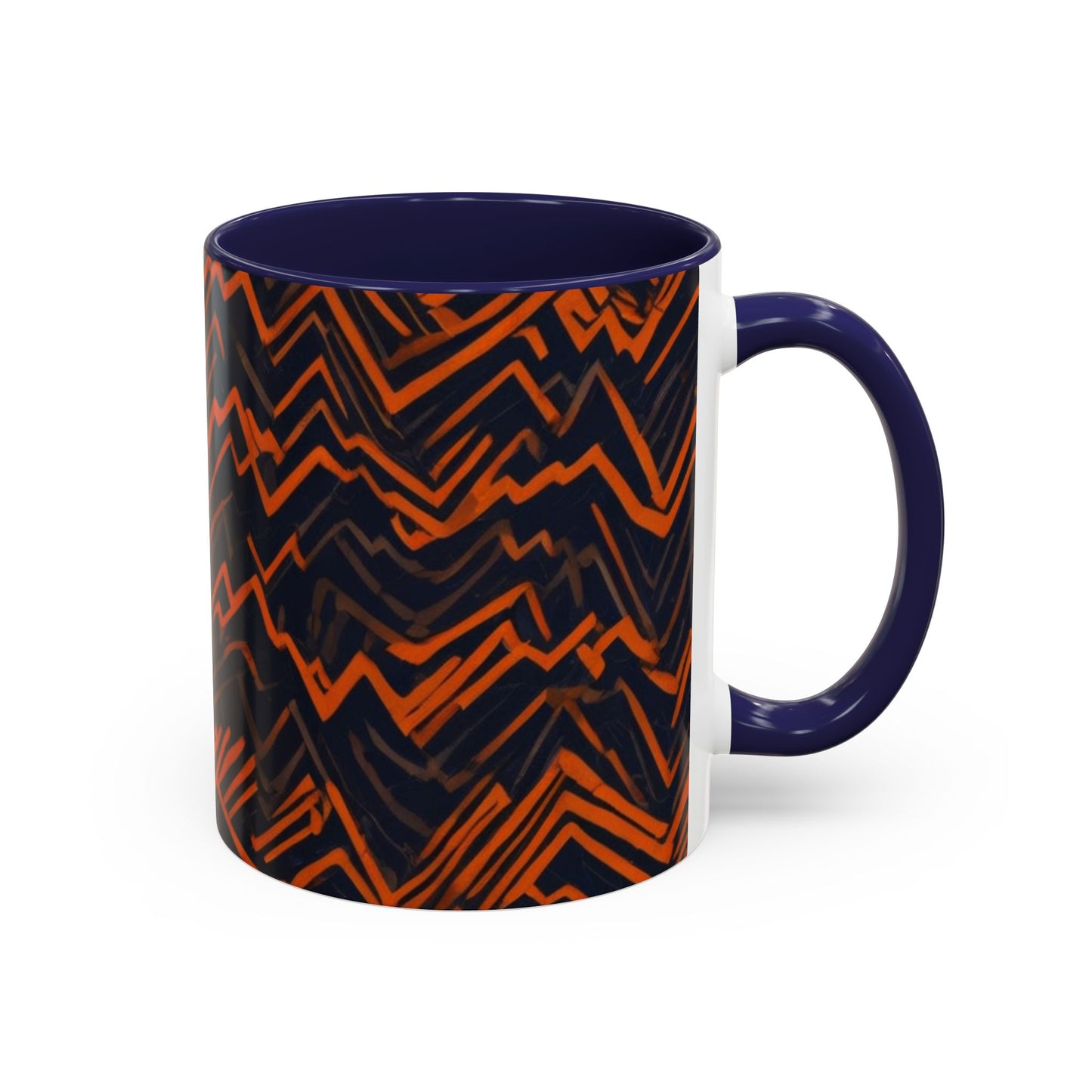 boostlete-rise-grind-pattern-ekg-modern-0155 — Accent Mug 11oz/15oz