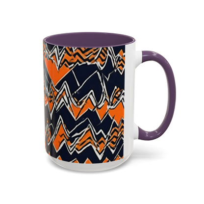boostlete-headspace-pattern-ekg-industrial-0559 — Accent Mug 11/15oz