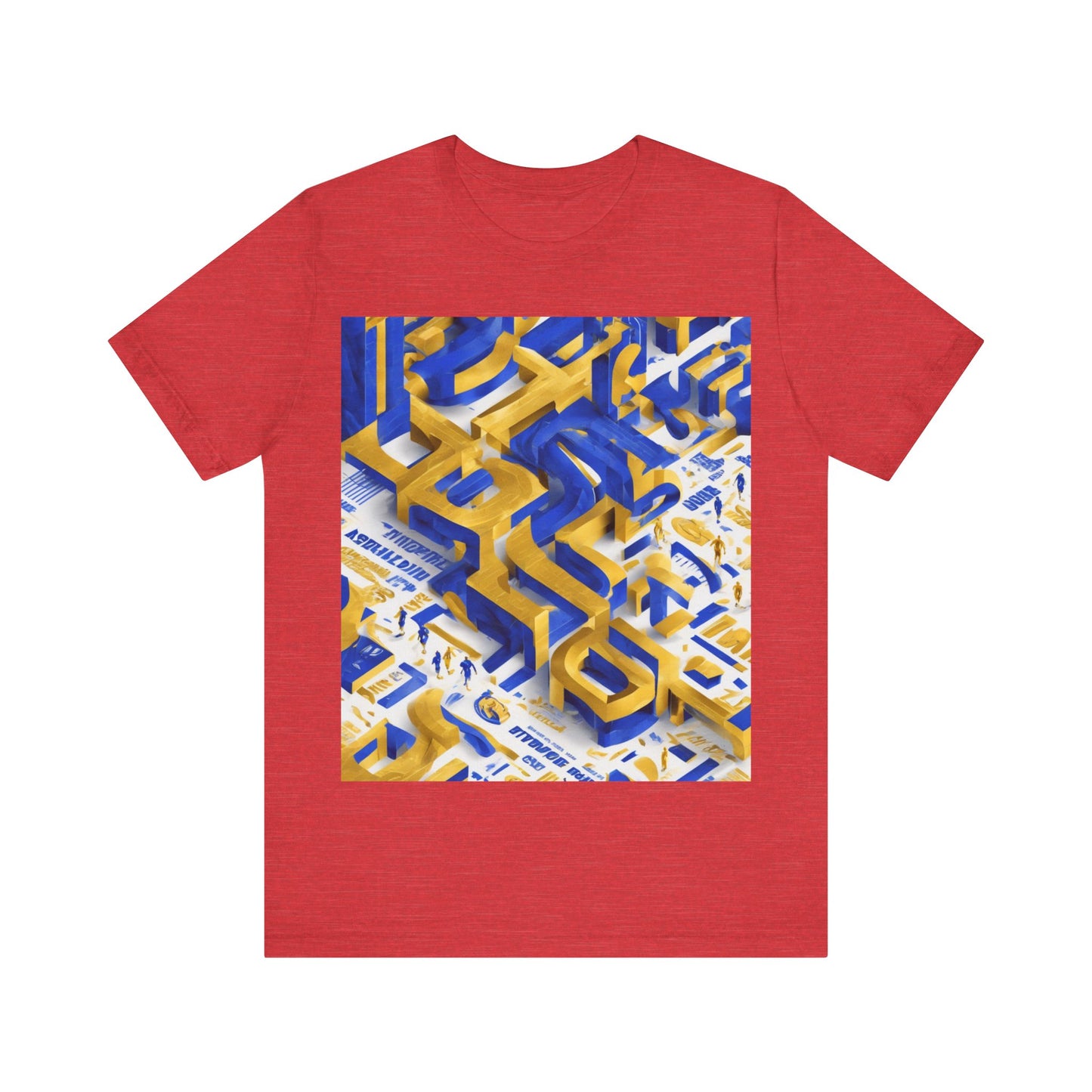 boostlete-iron-intent-type-one-more-rep-arc-isometric-0069 — Unisex Jersey Short Sleeve (B+C 3001)