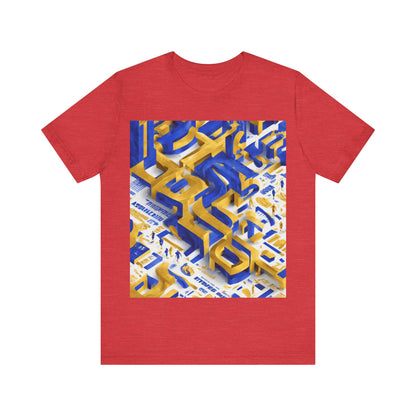 boostlete-iron-intent-type-one-more-rep-arc-isometric-0069 — Unisex Jersey Short Sleeve (B+C 3001)