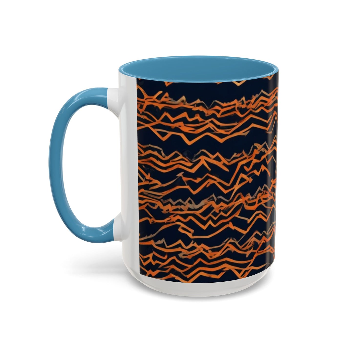 boostlete-field-day-pattern-ekg-bold-0135 — Accent Mug 11oz/15oz