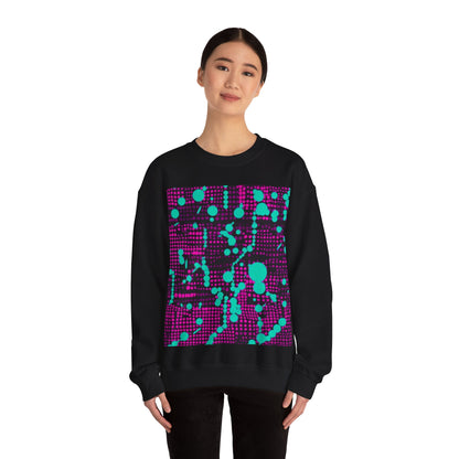 boostlete-pr-season-pattern-dotted-retro-0891 — Unisex Heavy Blend Crewneck (G18000)