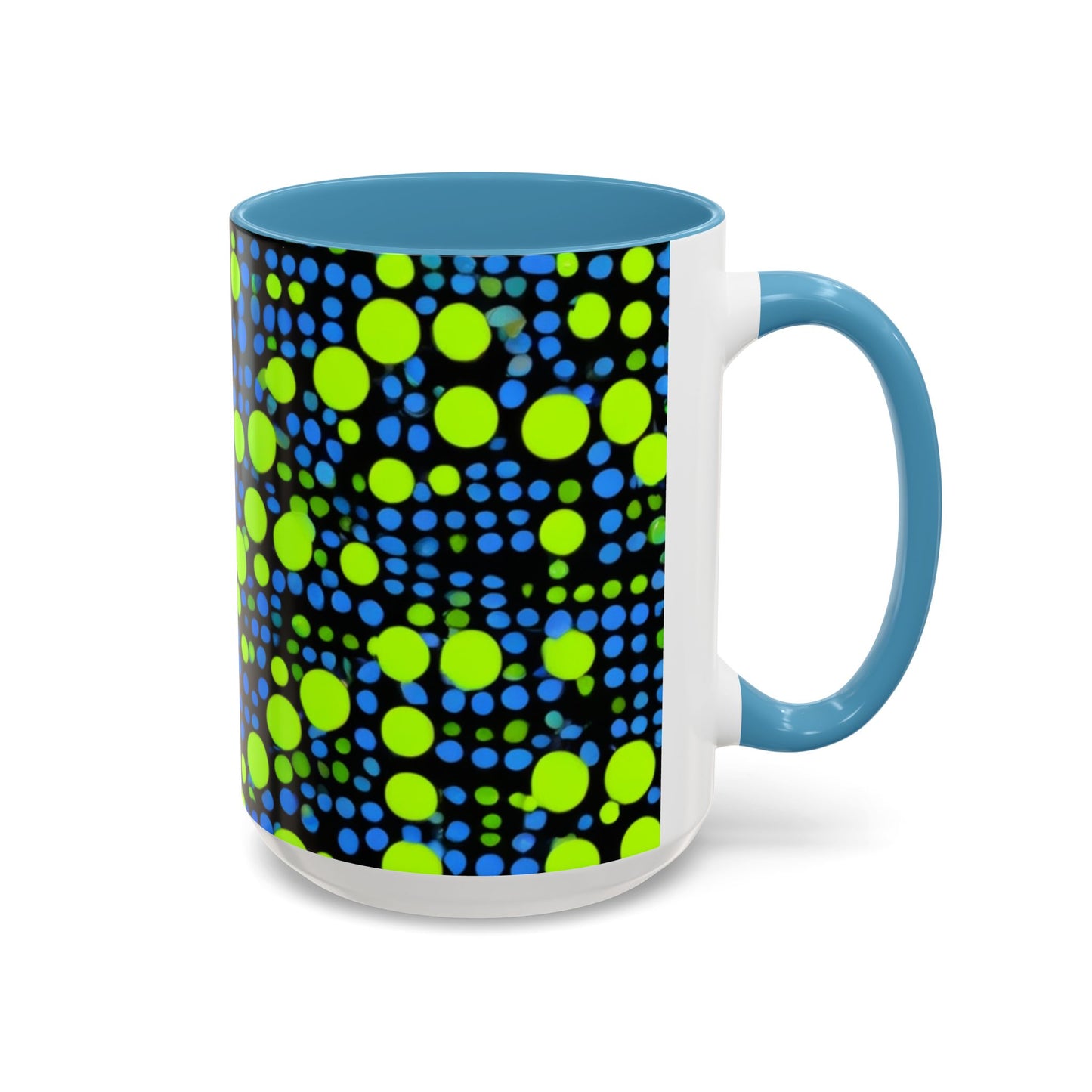 boostlete-mile-by-mile-pattern-dotted-geometric-0071 — Accent Mug 11oz/15oz