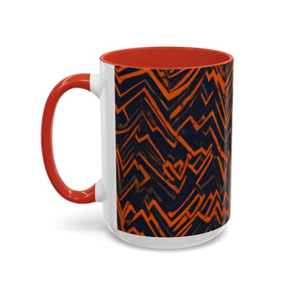boostlete-rise-grind-pattern-ekg-modern-0155 — Accent Mug 11oz/15oz