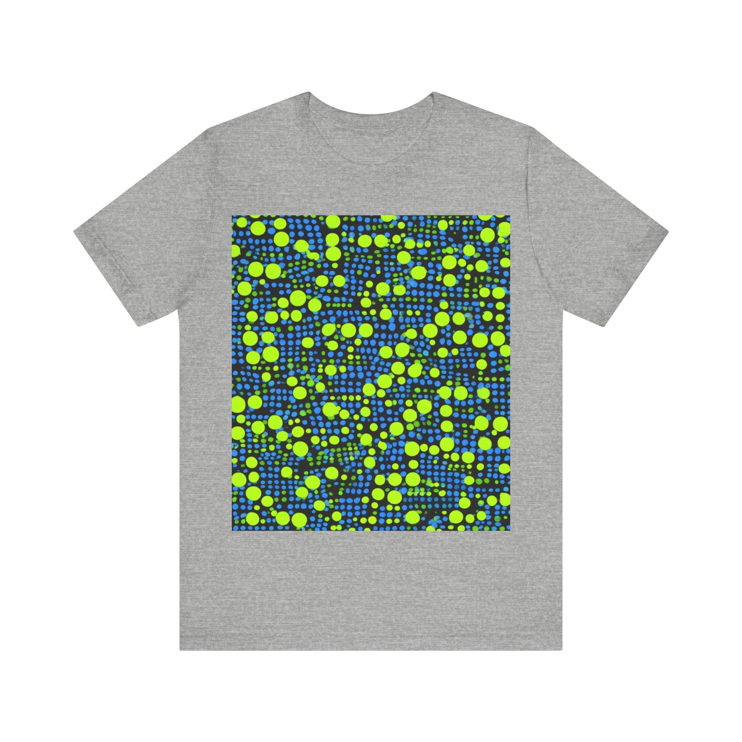 boostlete-mile-by-mile-pattern-dotted-geometric-0071 — Unisex Jersey Short Sleeve (B+C 3001)