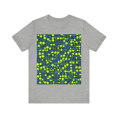 boostlete-mile-by-mile-pattern-dotted-geometric-0071 — Unisex Jersey Short Sleeve (B+C 3001)