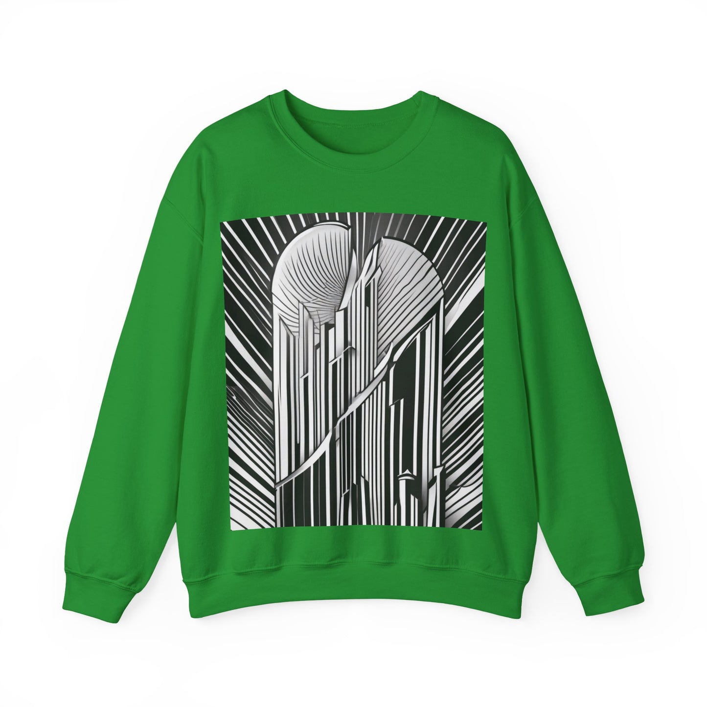 boostlete-boost-mode-icon-sunrise-soft-athletic-0046 — Unisex Heavy Blend Crewneck Sweatshirt (Gildan)