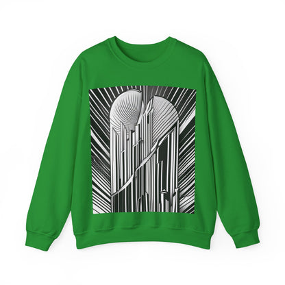 boostlete-boost-mode-icon-sunrise-soft-athletic-0046 — Unisex Heavy Blend Crewneck Sweatshirt (Gildan)