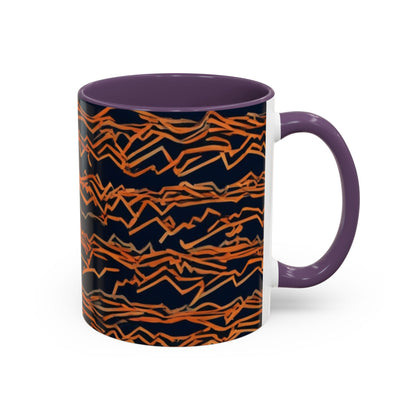 boostlete-field-day-pattern-ekg-bold-0135 — Accent Mug 11oz/15oz