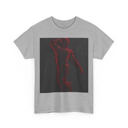 boostlete-rise-grind-scene-yogi-3d-isometric-0204 — Unisex Heavy Cotton Tee (Gildan 5000)