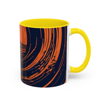 boostlete-rise-grind-icon-sunrise-speed-line-art-0202 — Accent Mug 11oz/15oz