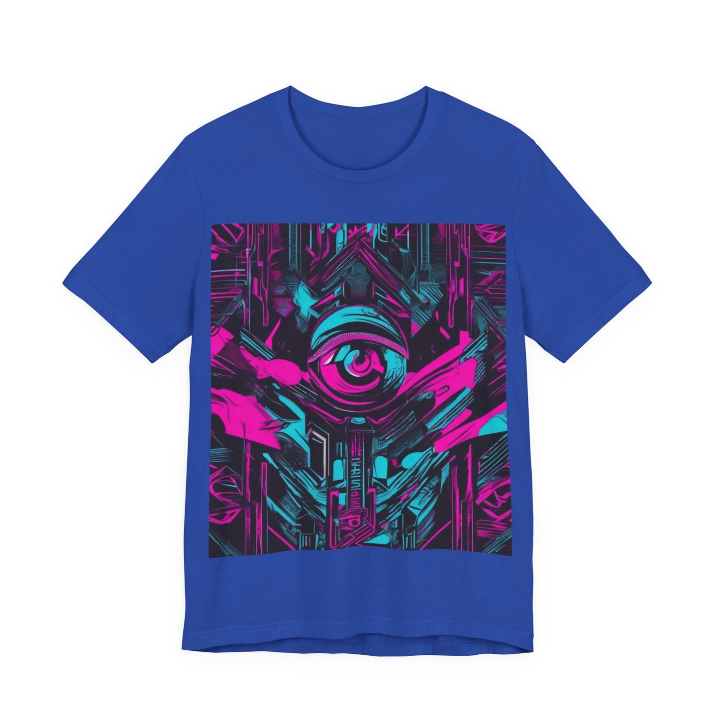 boostlete-iron-intent-type-eyes-up-forward-big-line-art-0065 — Unisex Jersey Short Sleeve (B+C 3001)