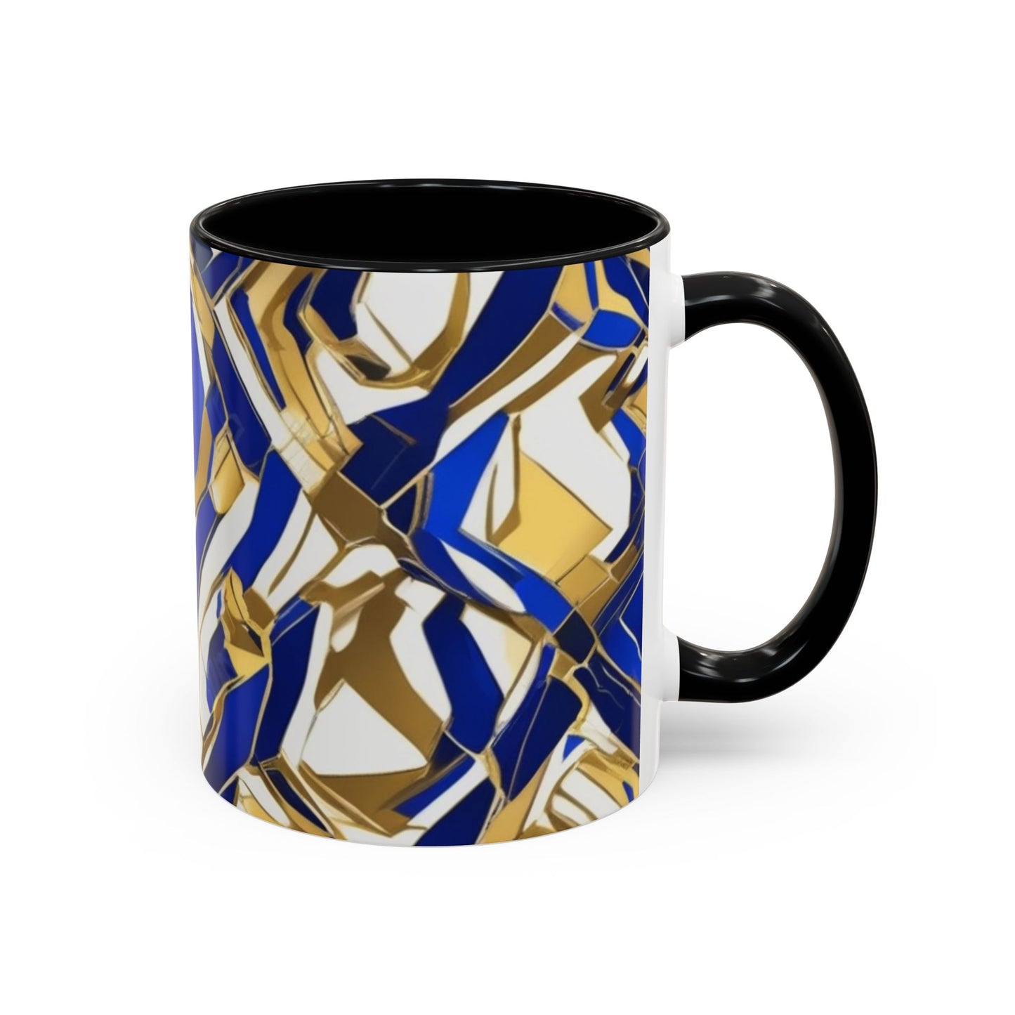 boostlete-boost-mode-pattern-hex-athletic-0611 — Accent Mug 11/15oz