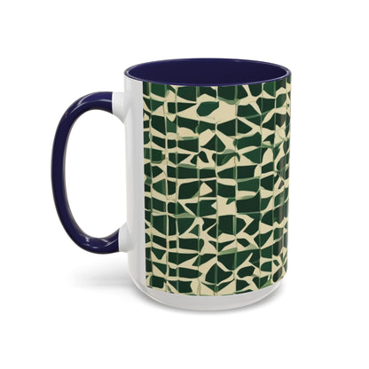 boostlete-iron-intent-pattern-plate-number-isometric-0099 — Accent Mug 11oz/15oz