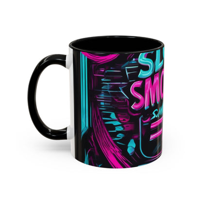 boostlete-recovery-progress-type-slow-is-smooth-smooth-is-fast-banner-engraved-0181 — Accent Mug 11oz/15oz