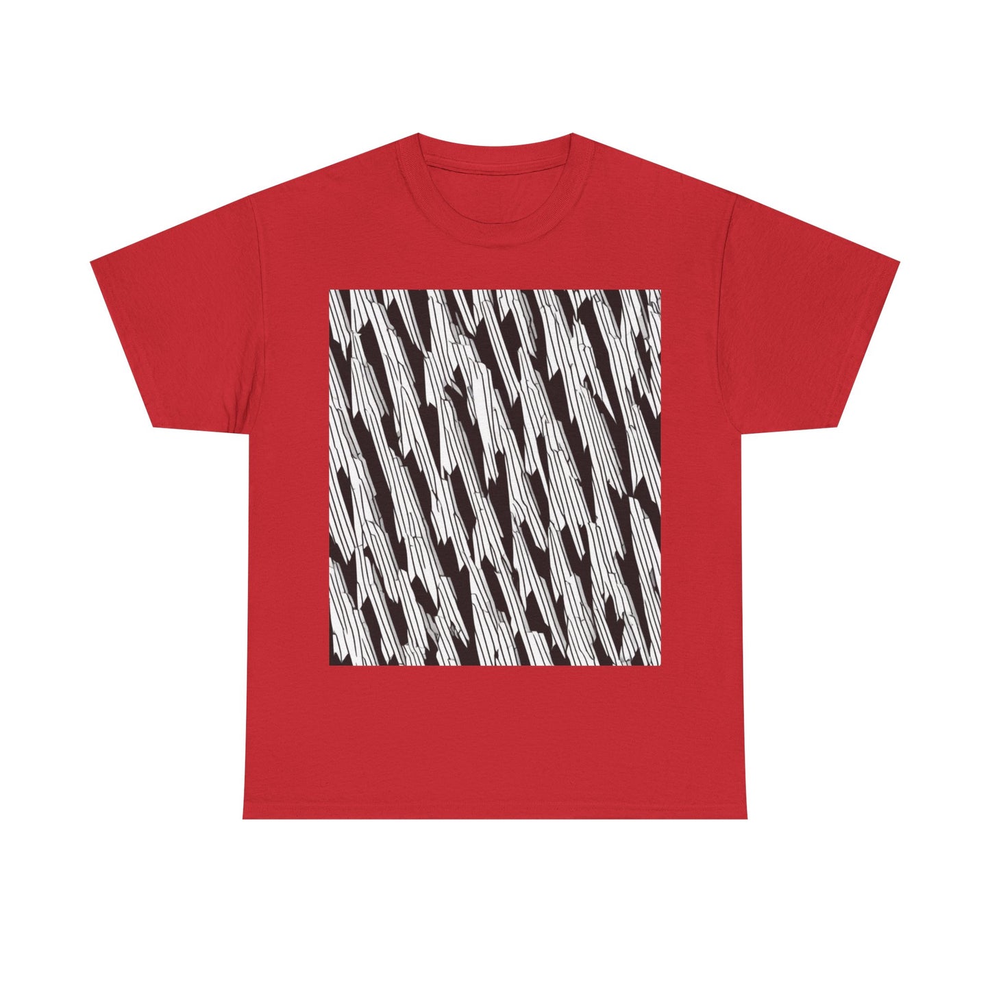 boostlete-iron-intent-pattern-micro-isometric-0199 — Unisex Heavy Cotton Tee (Gildan 5000)