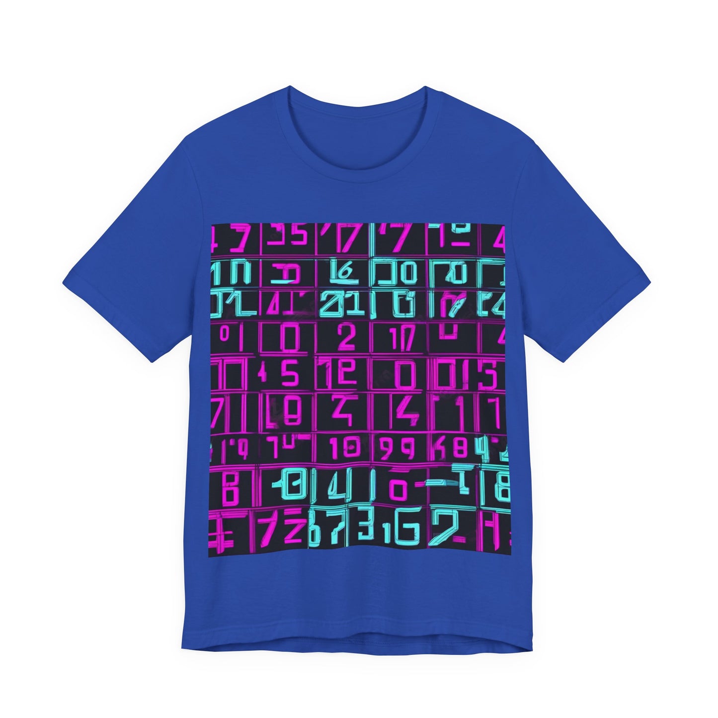 boostlete-iron-intent-pattern-plate-number-retro-0227 — Unisex Jersey Short Sleeve (B+C 3001)