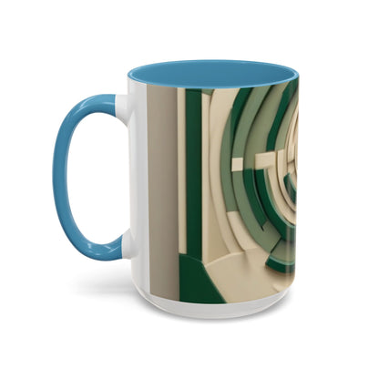 boostlete-mile-by-mile-icon-target-3d-modern-0306 — Accent Mug 11oz/15oz