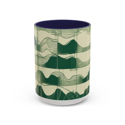 boostlete-mile-by-mile-pattern-audio-blueprint-0971 — Accent Mug 11/15oz