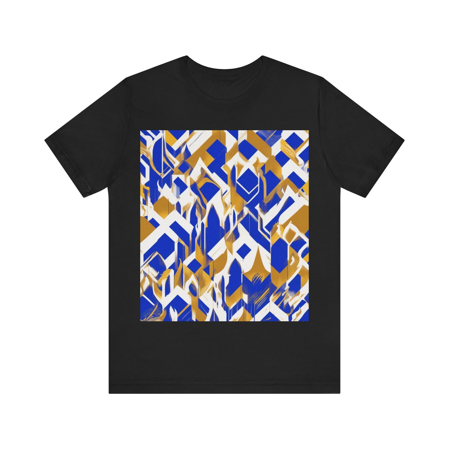 boostlete-field-day-icon-flame-glitch-geometric-0090 — Unisex Jersey Short Sleeve (B+C 3001)