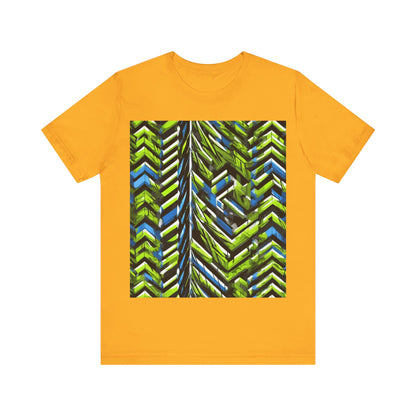 boostlete-rise-grind-pattern-chevron-isometric-0195 — Unisex Jersey Short Sleeve (B+C 3001)