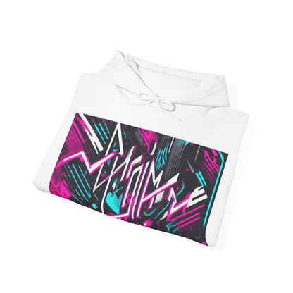 boostlete-recovery-progress-type-momentum-over-mood-diagonal-vector-0213 — Unisex Heavy Blend Hooded Sweatshirt (Gildan)