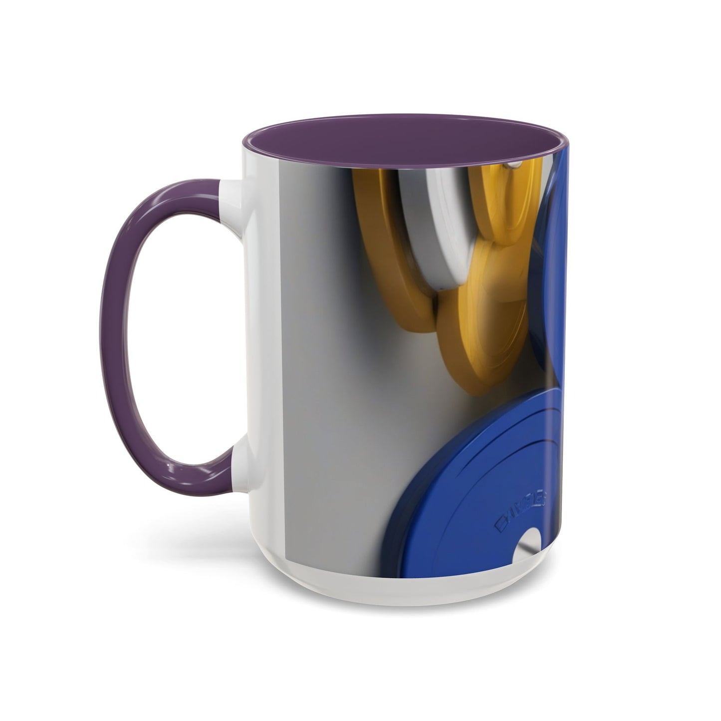 boostlete-field-day-icon-barbell-offset-geometric-0150 — Accent Mug 11oz/15oz