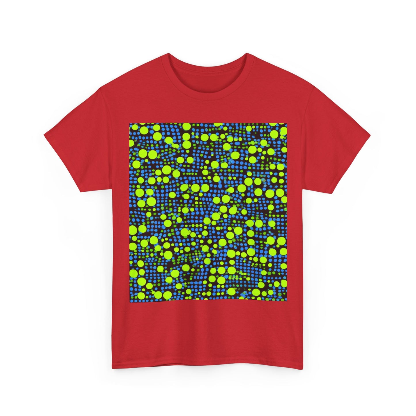 boostlete-mile-by-mile-pattern-dotted-geometric-0071 — Unisex Heavy Cotton Tee (Gildan 5000)
