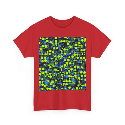 boostlete-mile-by-mile-pattern-dotted-geometric-0071 — Unisex Heavy Cotton Tee (Gildan 5000)