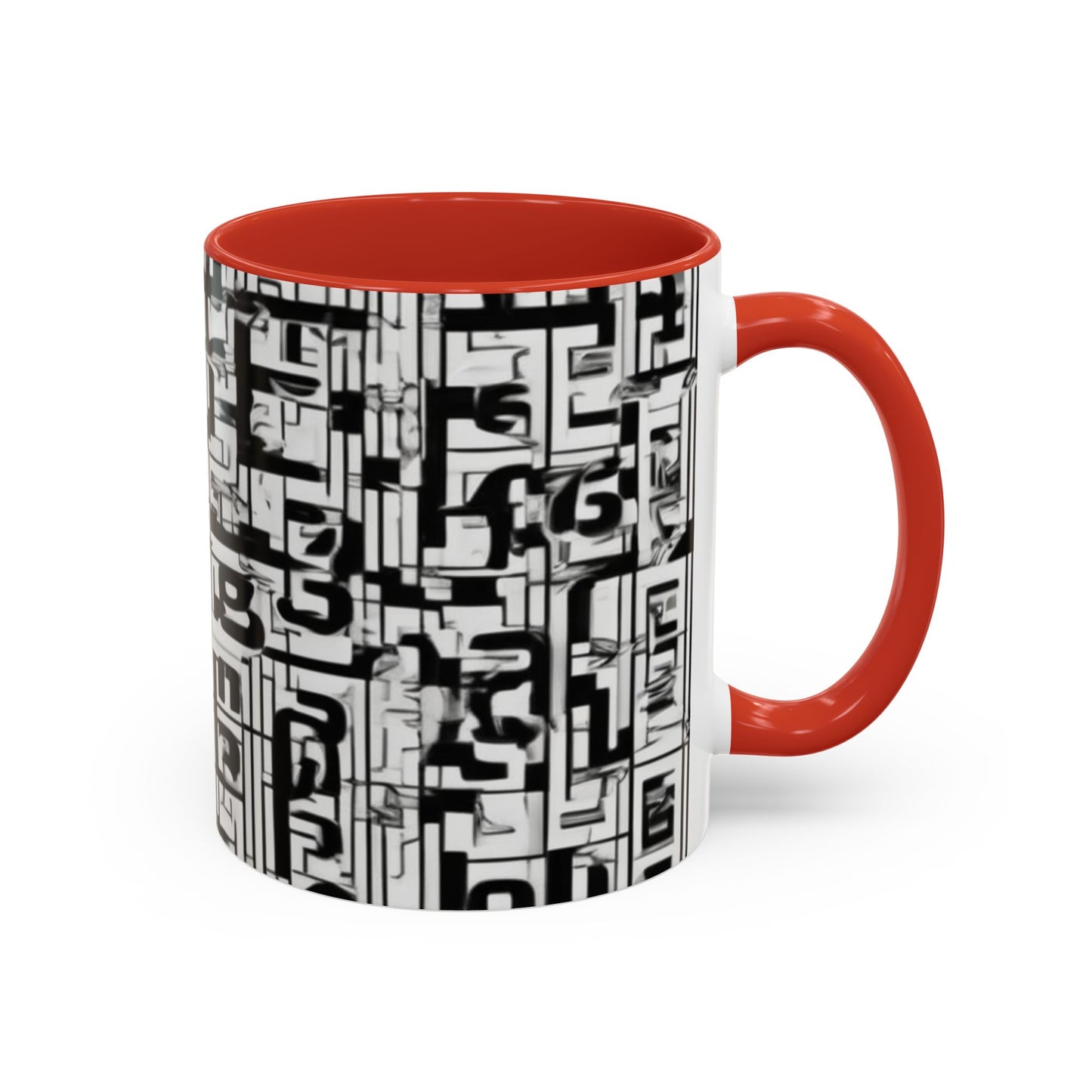 boostlete-boost-mode-pattern-plate-number-engraved-0103 — Accent Mug 11oz/15oz