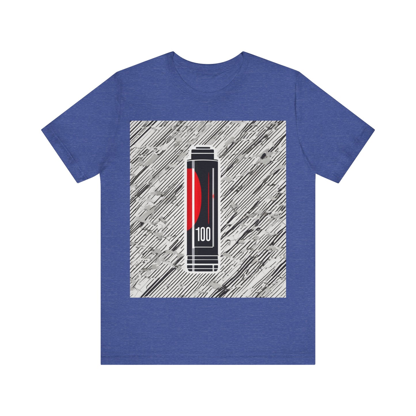 boostlete-rise-grind-icon-battery-motion-badge-0266 — Unisex Jersey Short Sleeve (B+C 3001)